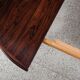 Midcentury Danish extendable round dining table in rosewood by VV Møbler 1960s