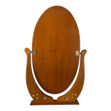 Wooden psyche mirror, 92x59 cm