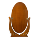 Wooden psyche mirror, 92x59 cm
