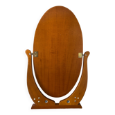 Miroir psyché bois, 92x59 cm