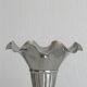 Petit vase vintage en aluminium léger