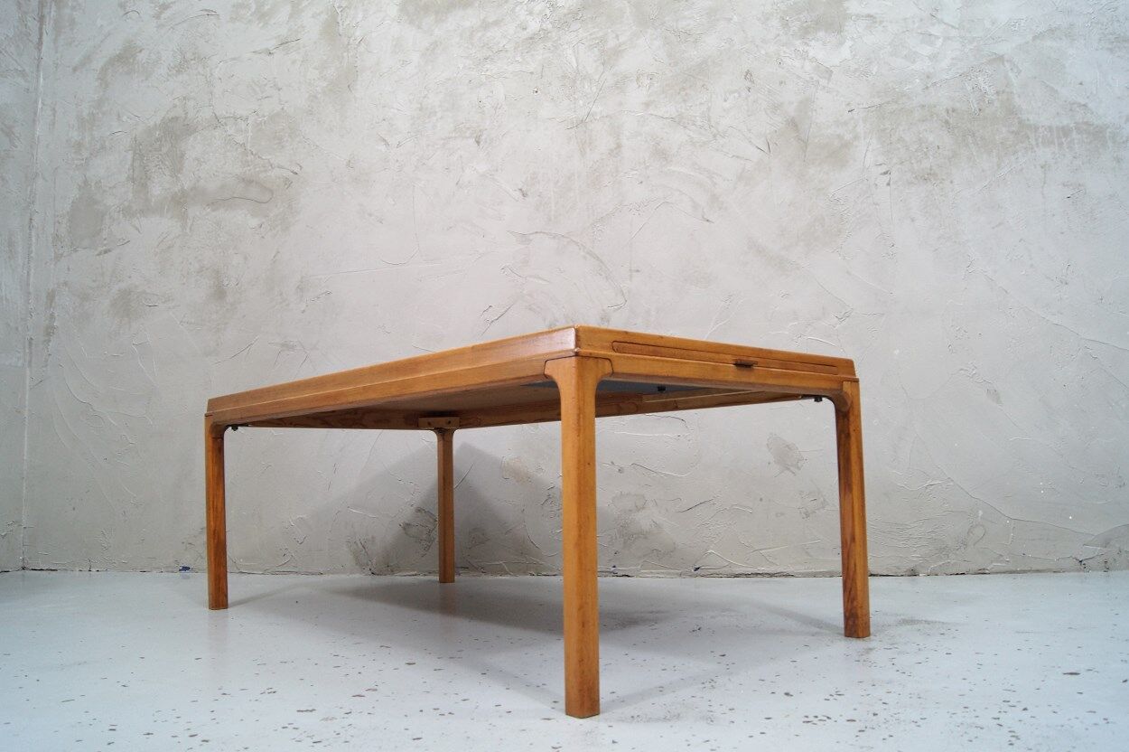 Scandinavian minimalist teak coffee table, 1960s