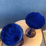 Pair of Sèvres crystal vase