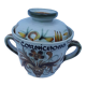 Pot à  cornichons en faïence  de Keraluc Quimper