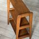Étagère chêne design reconstruction vintage années 60