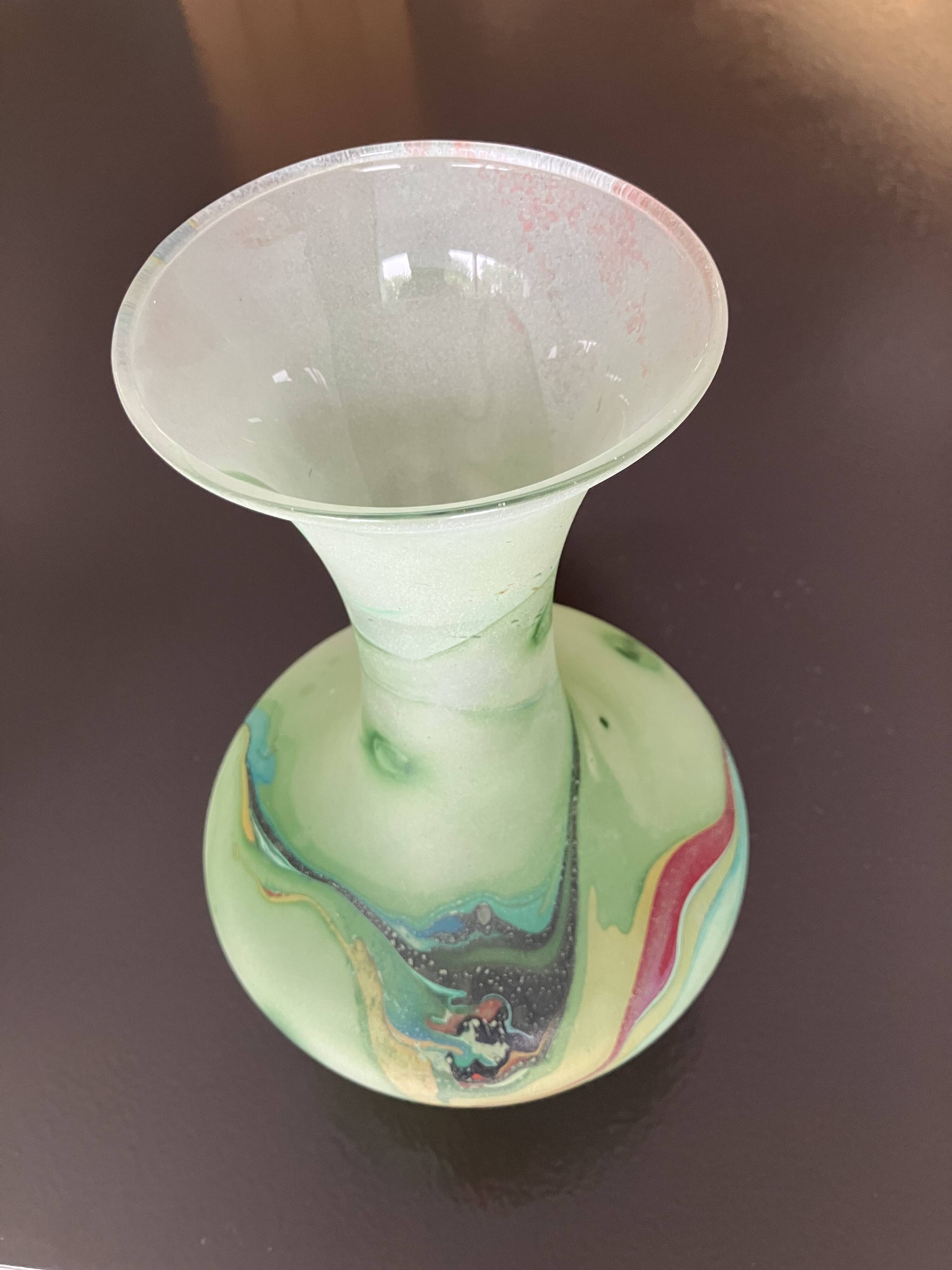 Vase collection "Les Opalines" by Jean Noël BOUILLET