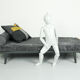 Daybed Cleopatra par Dick Cordemeijer pour Auping 1960