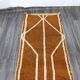 Berber rug in natural wool 100cm×300cm