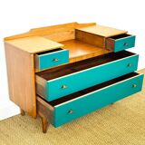 Coiffeuse en chêne 1960