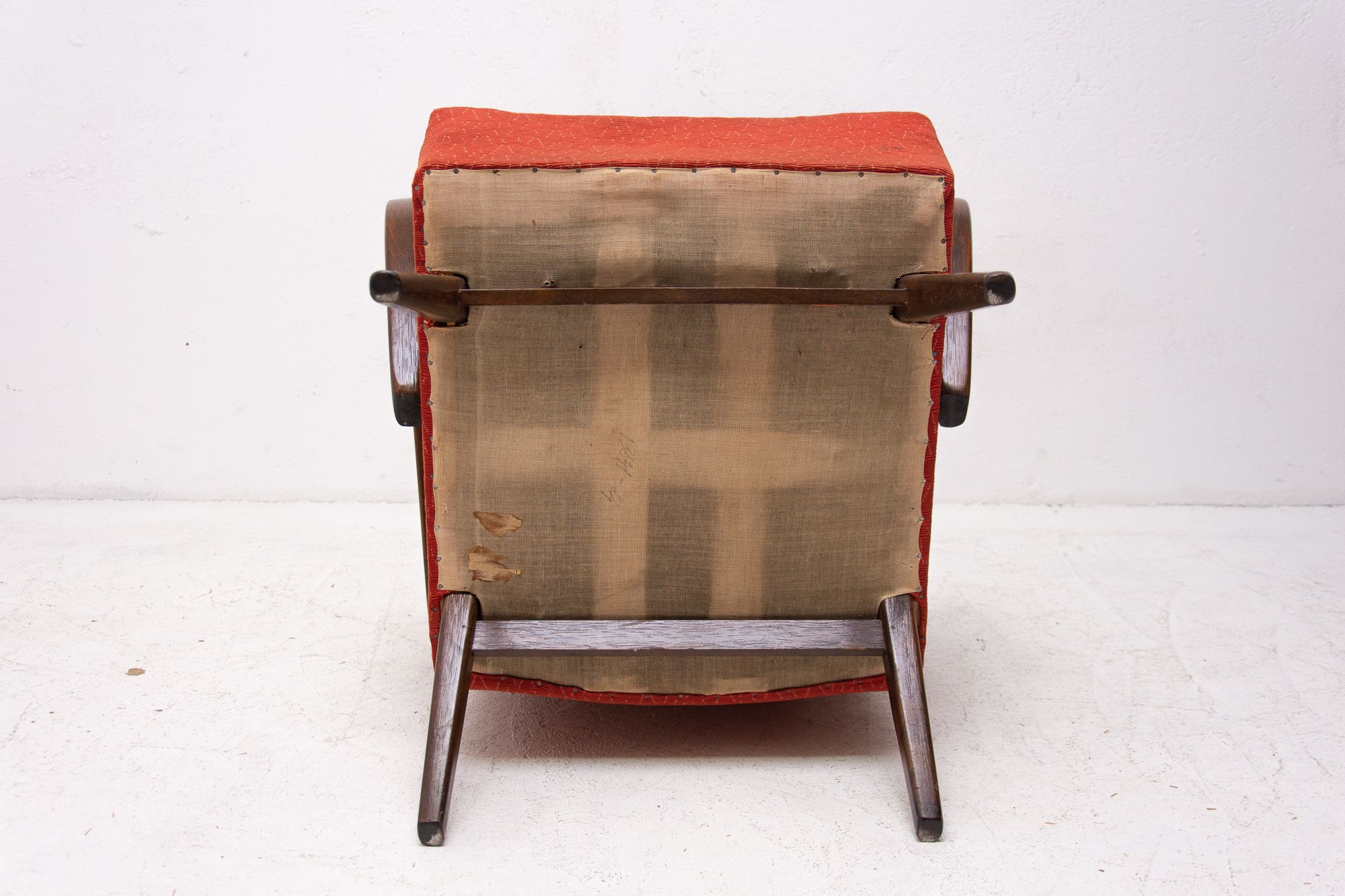Pair of mid century bentwood armchairs by Jaroslav Šmídek, 1960s