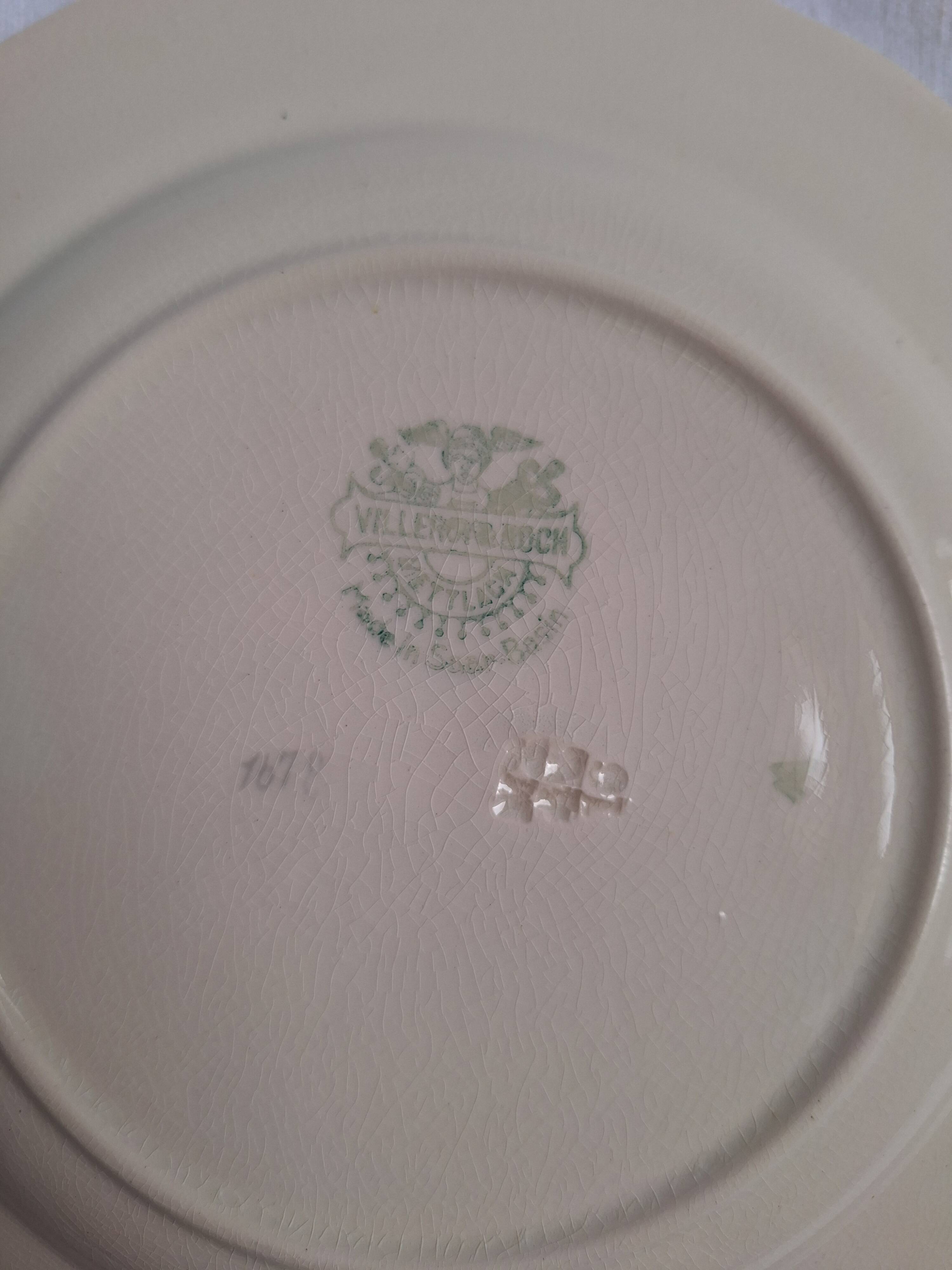 Vintage dessert plates