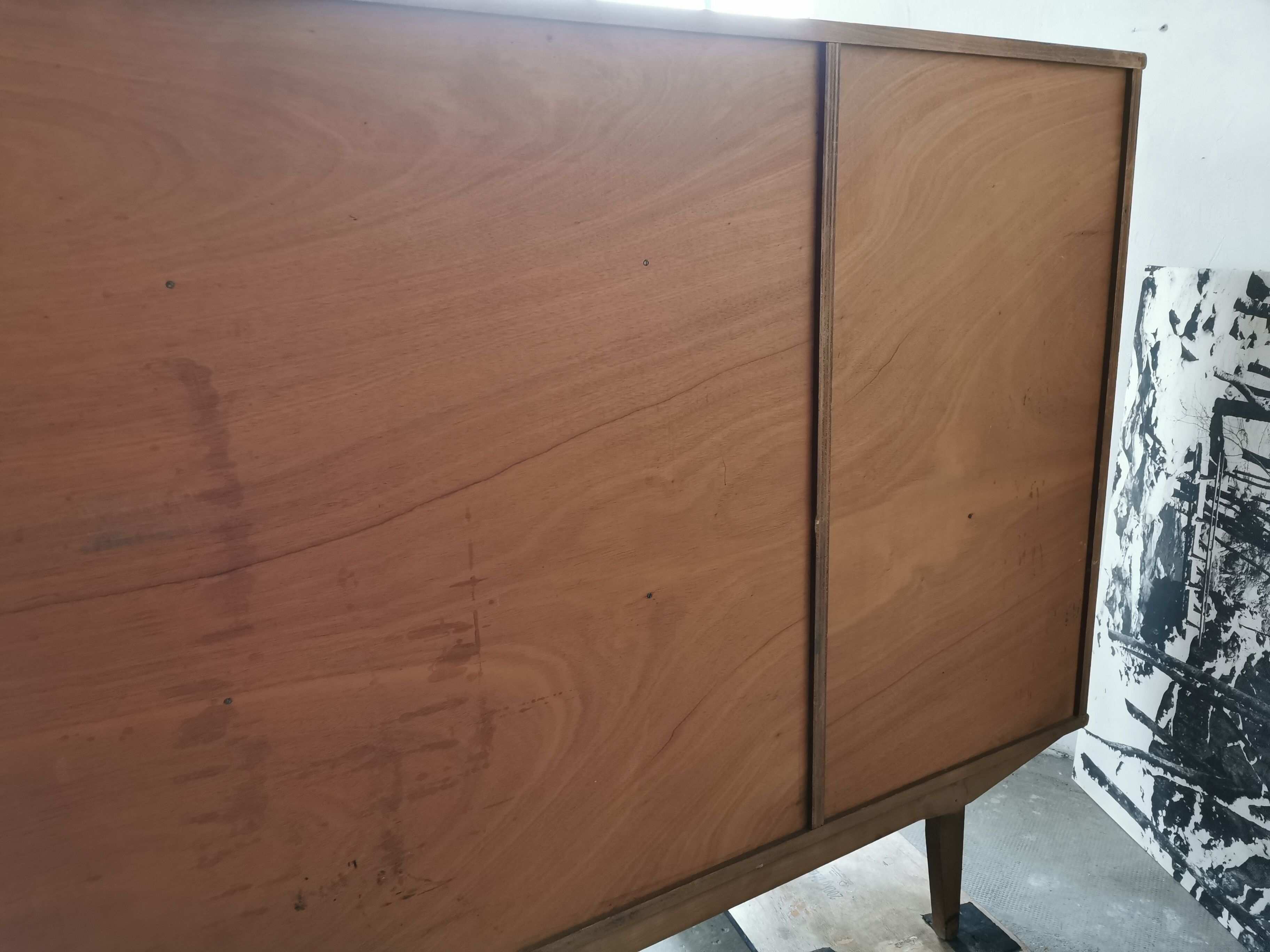 Scandinavian teak bookcase