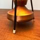 Small tripod table lamp in copper, 1950s.
