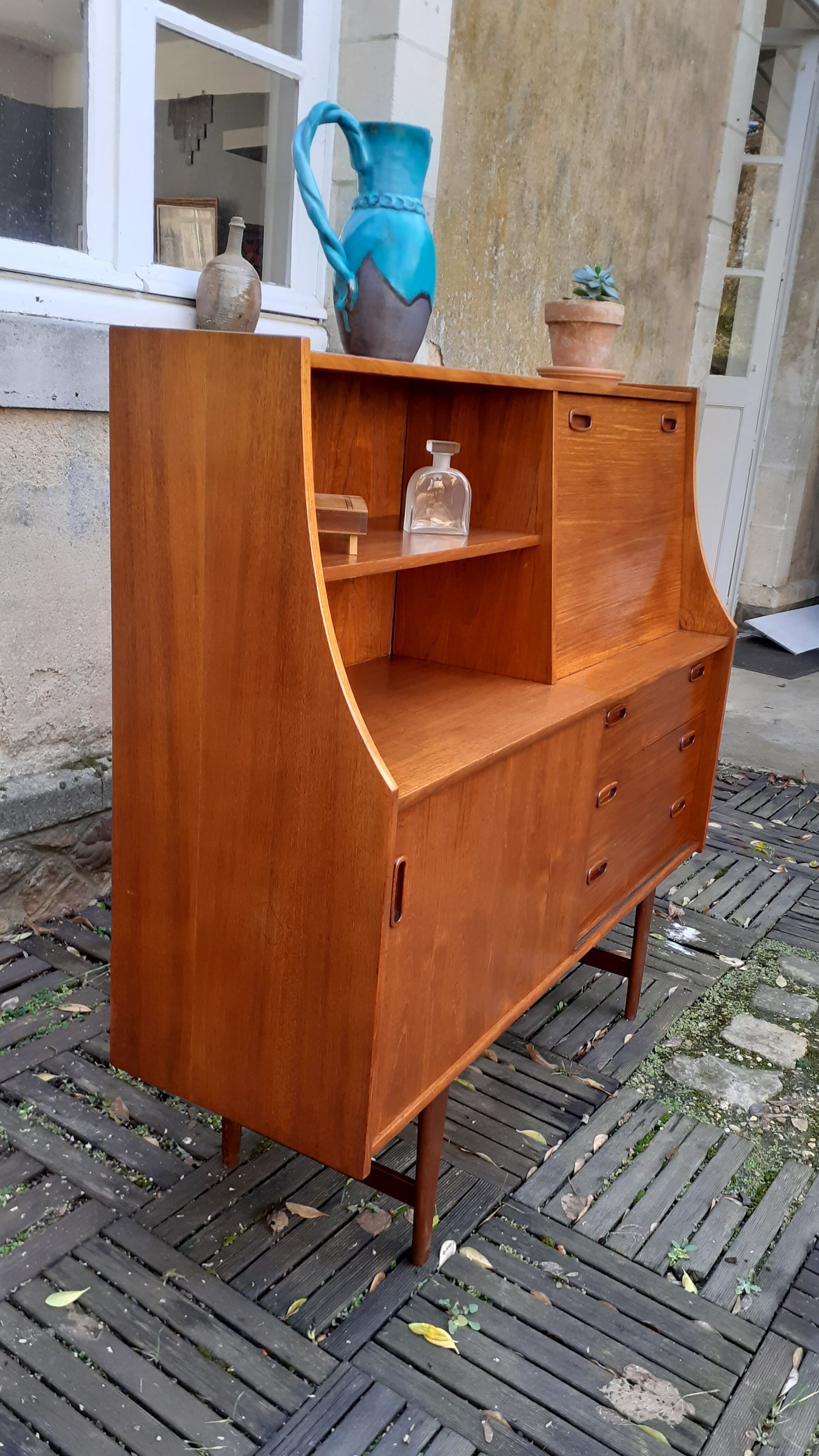 Scandinavian buffet year 60 teak publisher O.M.F.