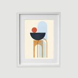 2 framed art prints