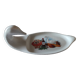 Duck-shaped foie gras dish, Sologne porcelain