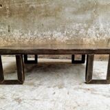 Industrial coffee table pallet table blank steel