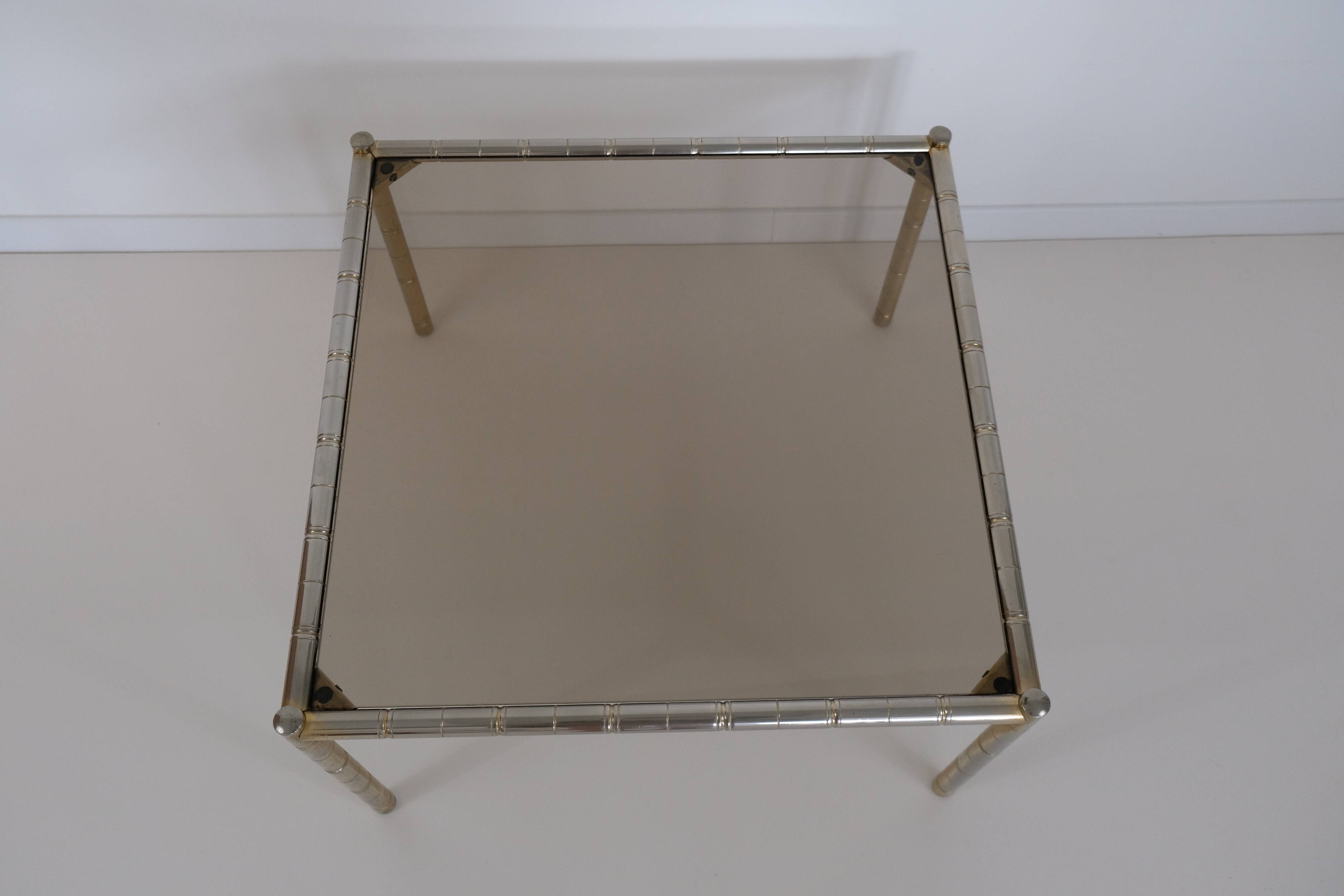 Square coffee table Henri Lancel