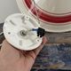 Vintage suspension lamp in electrified ceramic to nine