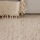 Double-layered handmade rug made from recycled cotton - hand-woven - 170 x 240 cm
