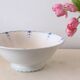 Large Terre de Fer salad bowl, Saphir model, Sarreguemines, French manufacturer
