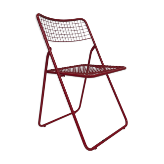 Vintage folding chair "Ted Net" by Niels Gammelgaard for Ikea 1976