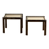 Gazebo model coffee tables, 1970s, set of 2.