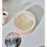 Vintage Villeroy & Boch Powder Pink Teapot and Sugar Bowl