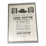 Vintage advertising to frame louis Vuitton