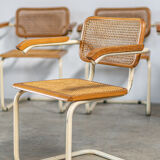 Lot of 3 chairs Marcel Breuer B64