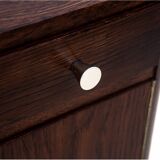 Pair of art deco bedside tables, Poland, 1950s, renovated