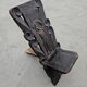 Antique carved wood Stargazer chair from the 1890s.