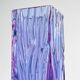 Vintage Textured Murano Glass Vase Tronchi, Italy, 1970s