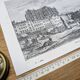 Beauvais, Oise, gravure vintage, imprimée en 1883