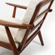 GE-270 Teak Easychair by Hans J. Wegner for Getama