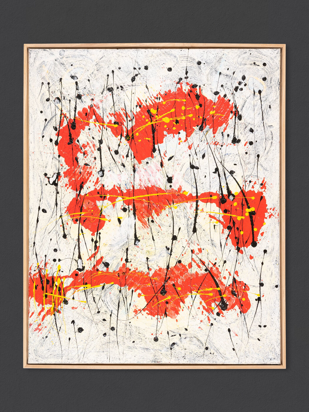 Abstract Composition II, Oil/Acrylic on Canvas, 82 x 103 cm