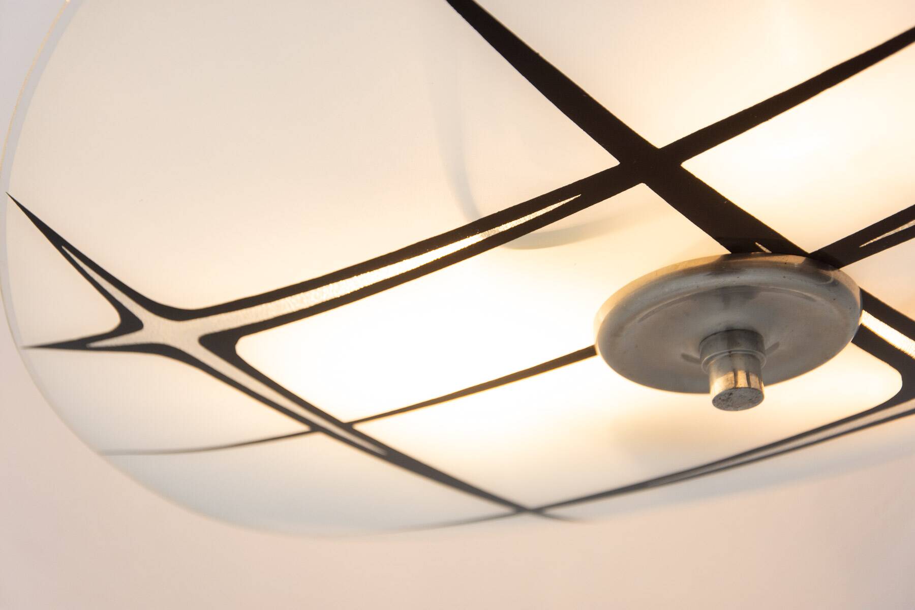 Mid century space age pendant, 1960´s, Czechoslovakia