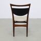 Vintage teak dining chairs by Louis van Teeffelen, 1960s NEW upholstery