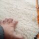Handwoven Moroccan rug - Beni Ouarain style - orange pattern - wool - 280 x 190 cm
