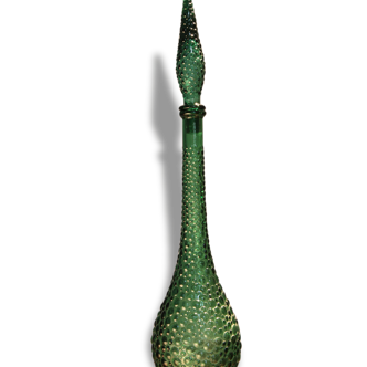 Italian blown glass carafe