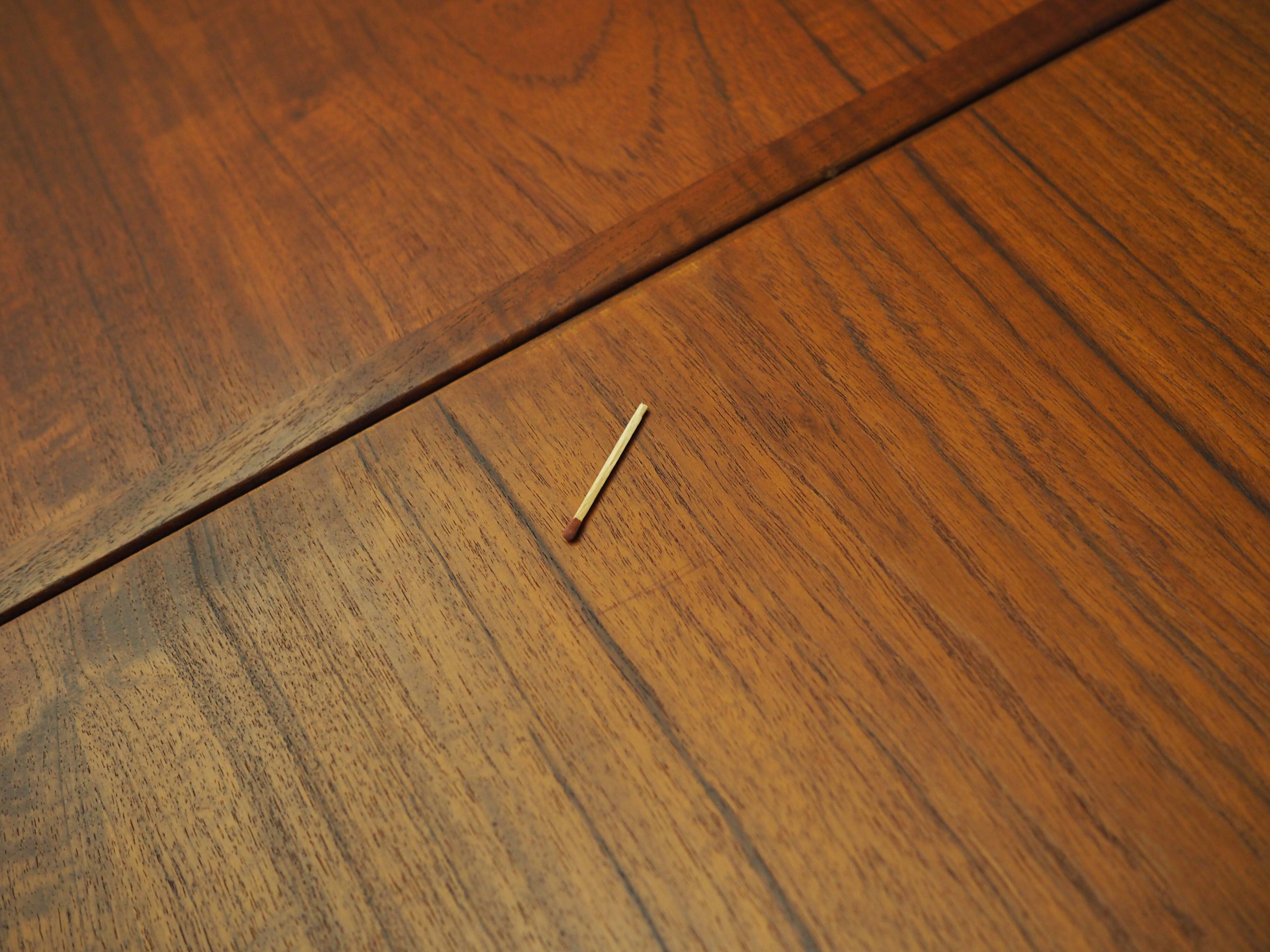 Teak table, Danish design, 1970s, production: Denmark