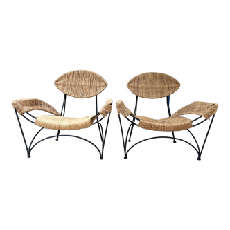 Pair of Tom Dixon's Banana Chair for Cappellini - 80s