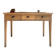 3-drawer oak desk