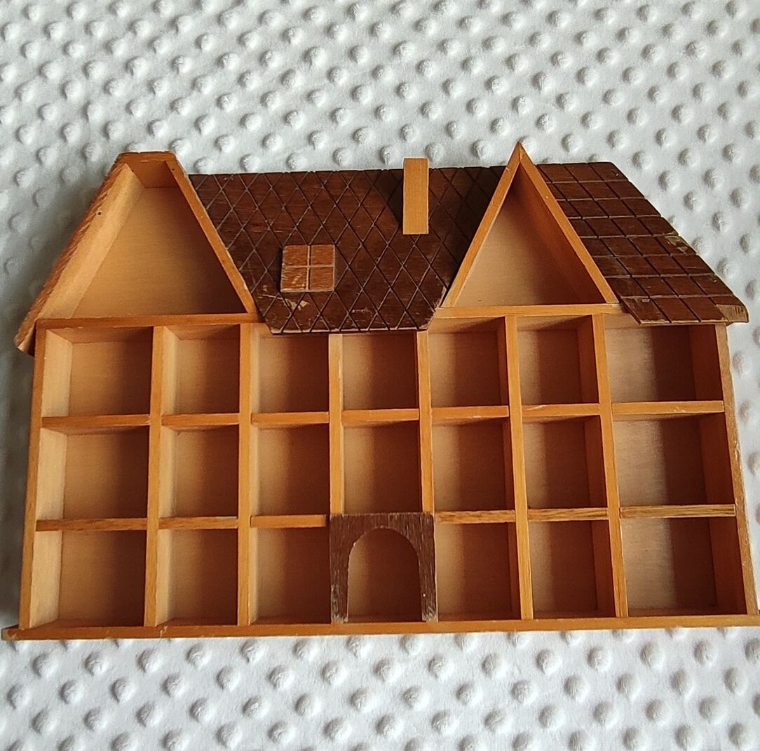 Vintage wooden house locker