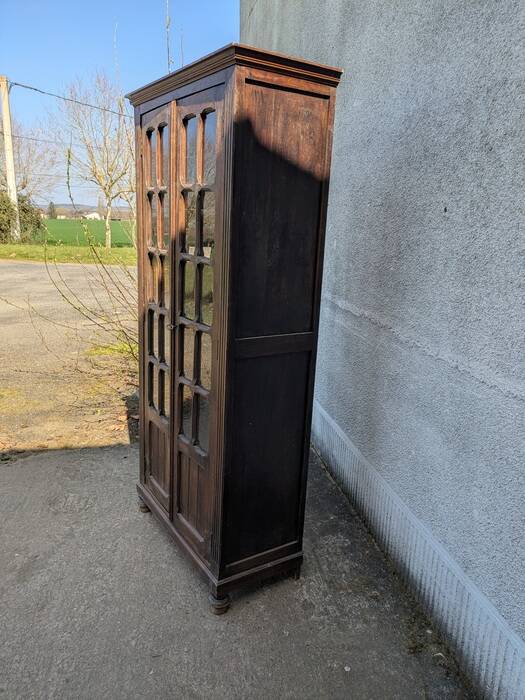 Parisian glass cabinet