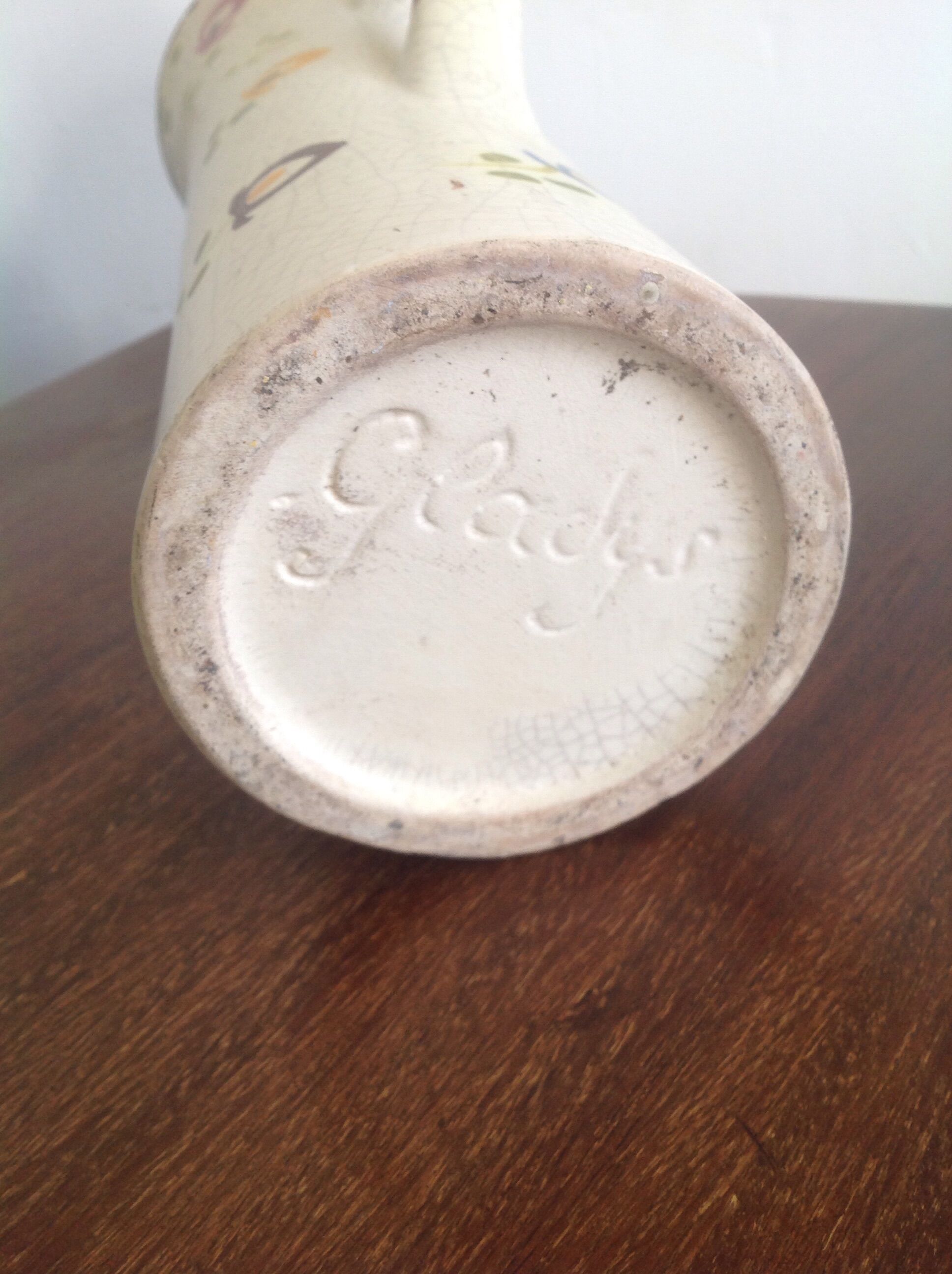 Pitcher ceramic vintage