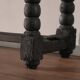 Console table in Shou Sugi Ban finish