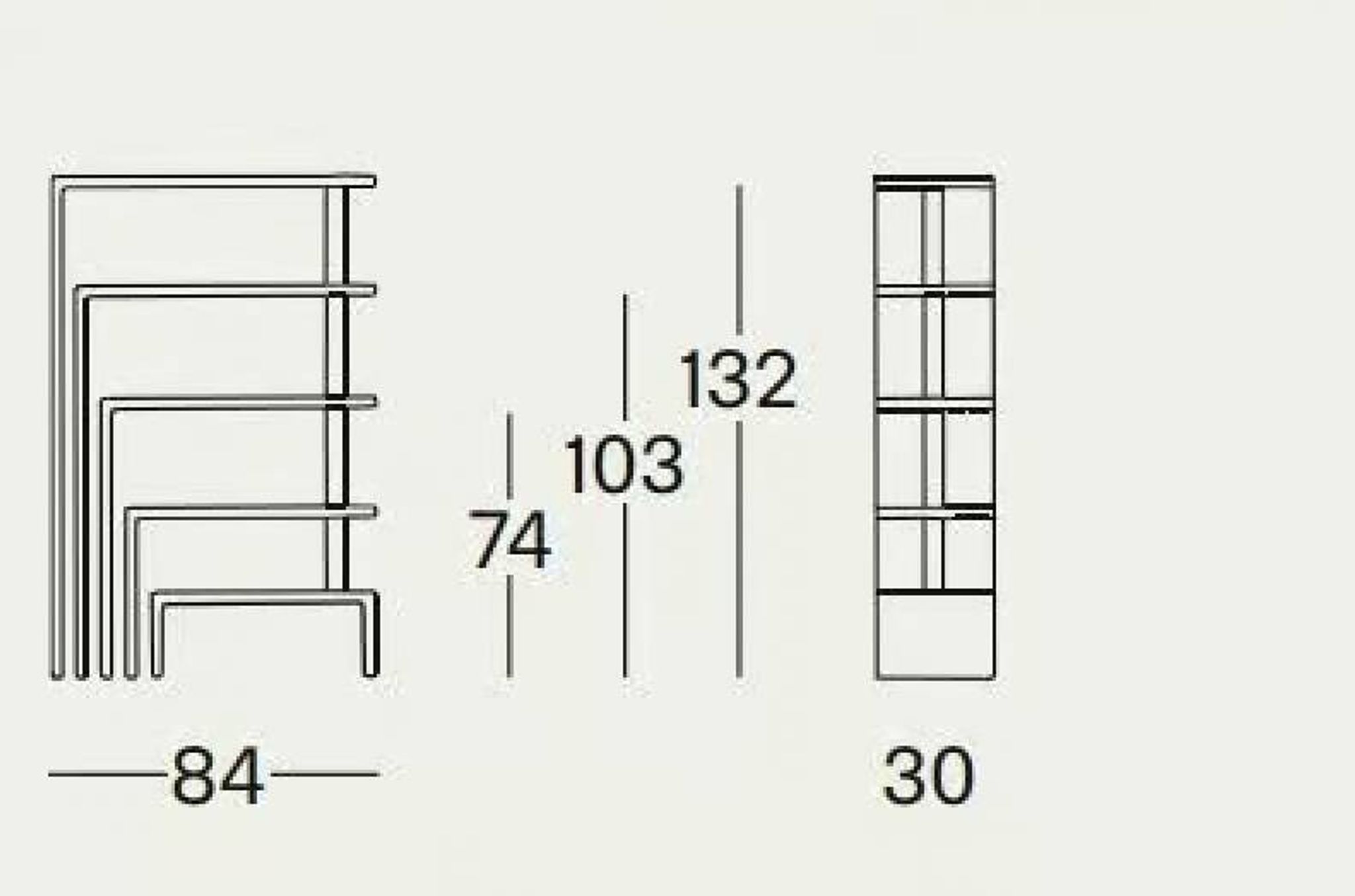 Joy Rotating Library – Zanotta (Design by Achille Castiglioni)