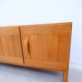 Enfilade Maison Regain en orme massif, France 1970