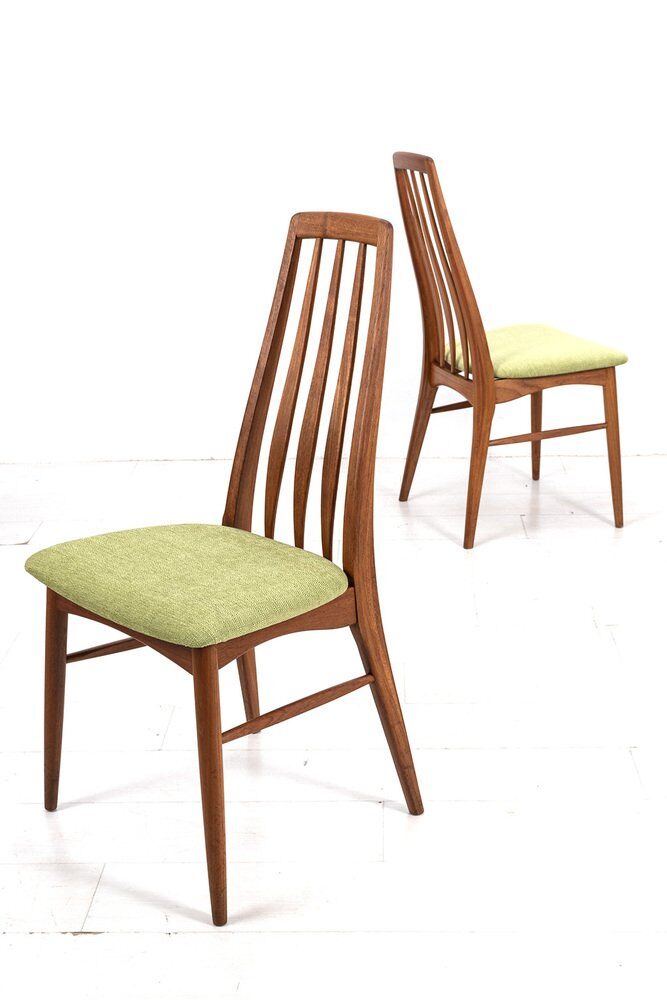 Set of Eva Chairs by Niels Koefoed